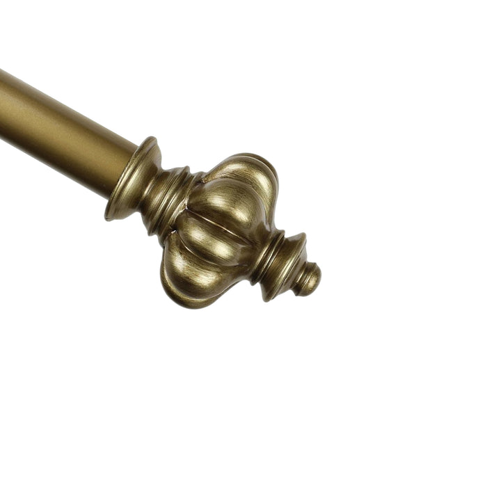 Urbanest 1-inch Regina Adjustable Single Drapery Curtain Rod - 6 Finishes