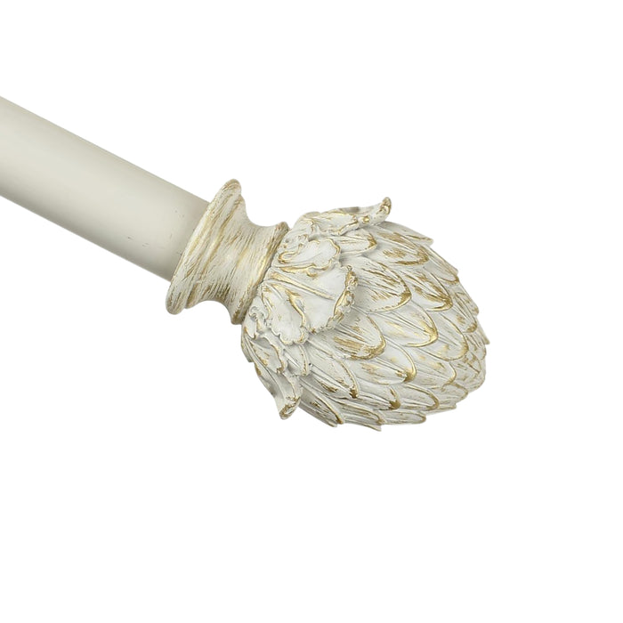 Urbanest 1-inch Diameter Artichoke Adjustable Single Drapery Curtain Rod