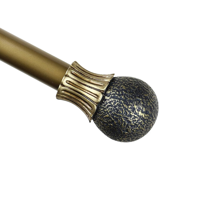 Urbanest 1-inch Dovato Adjustable Single Drapery Curtain Rod - 2 Finishes