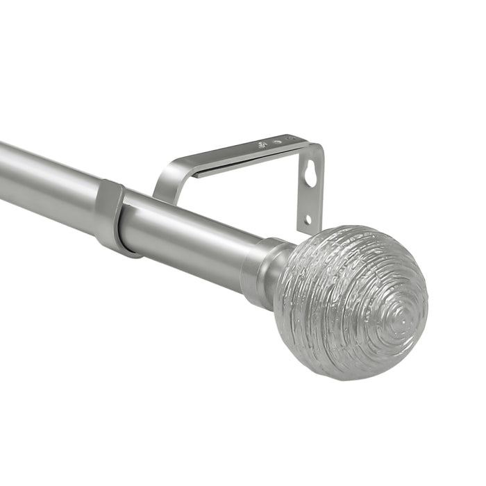Urbanest 1-inch Diameter Favo Adjustable Single Drapery Curtain Rod