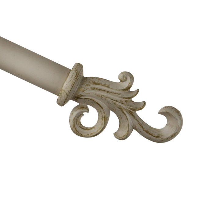 Urbanest 1-inch Diameter Coda Adjustable Single Drapery Curtain Rod