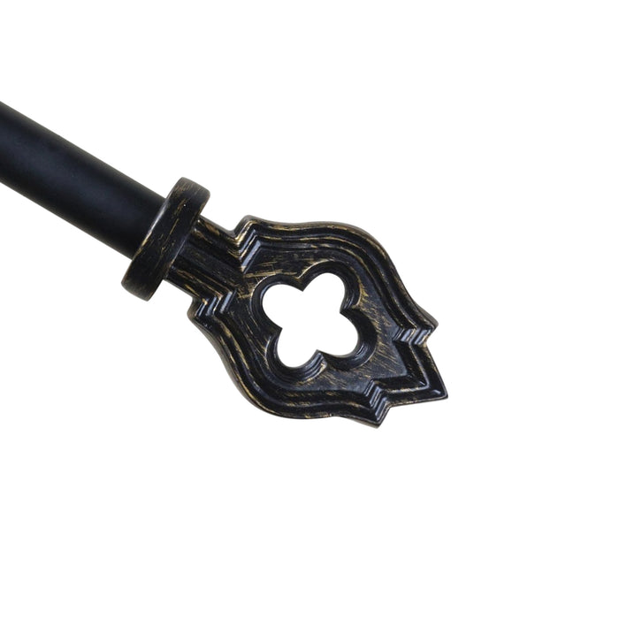 Urbanest 1-inch Diameter Leto Drapery Curtain Rod - 2 Finishes