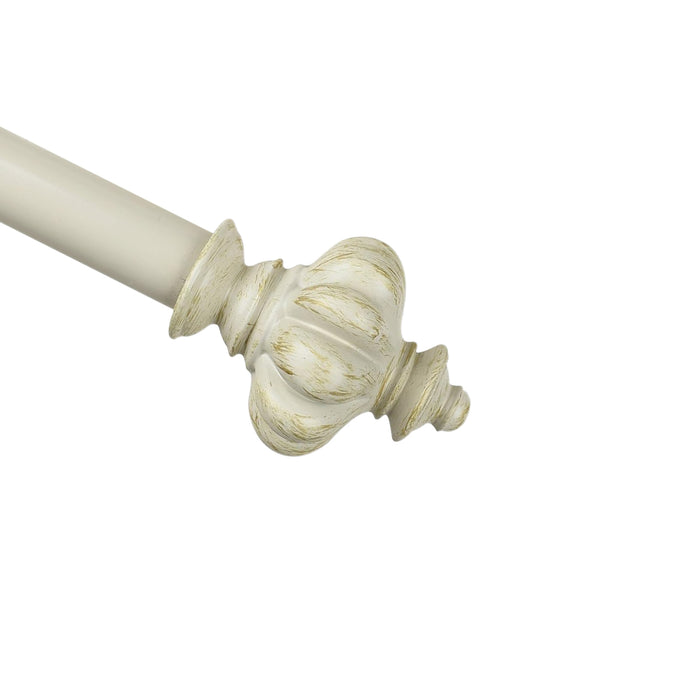 Urbanest 1-inch Regina Adjustable Single Drapery Curtain Rod - 6 Finishes