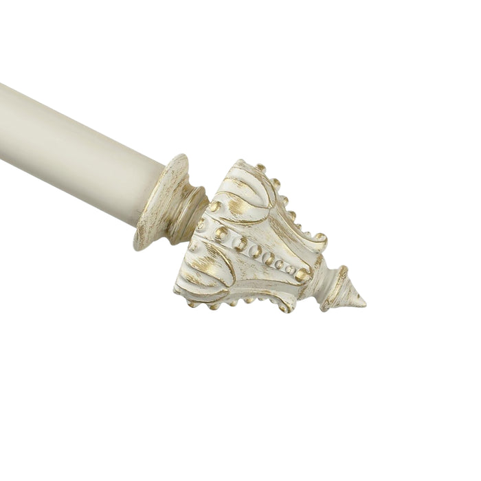 Urbanest 1-inch Diameter Regale Adjustable Single Drapery Curtain Rod