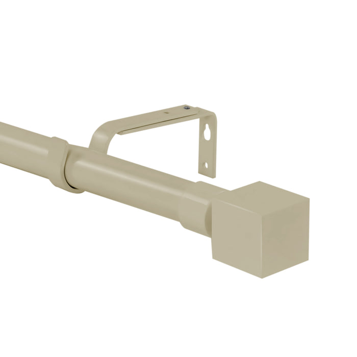 Urbanest 1-inch Diameter Wright Adjustable Single Drapery Curtain Rod