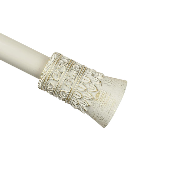 Urbanest 1-inch Diameter Tribale Adjustable Single Drapery Curtain Rod
