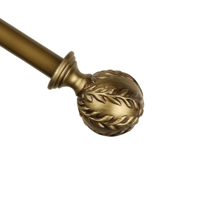 Urbanest 1-inch Diameter Vine Adjustable Single Drapery Curtain Rod