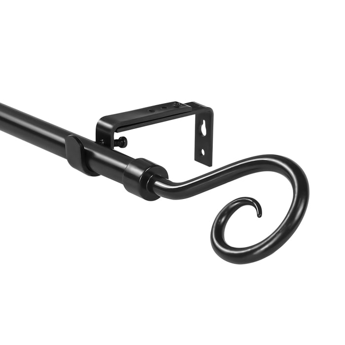 Urbanest 5-8-inch Diameter Domanda Adjustable Single Drapery Curtain Rod