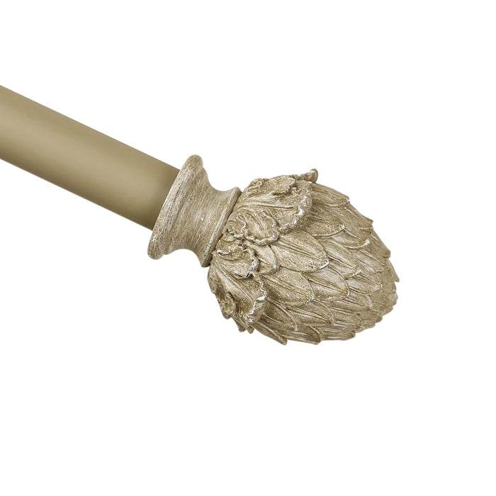 Urbanest 1-inch Diameter Artichoke Adjustable Single Drapery Curtain Rod