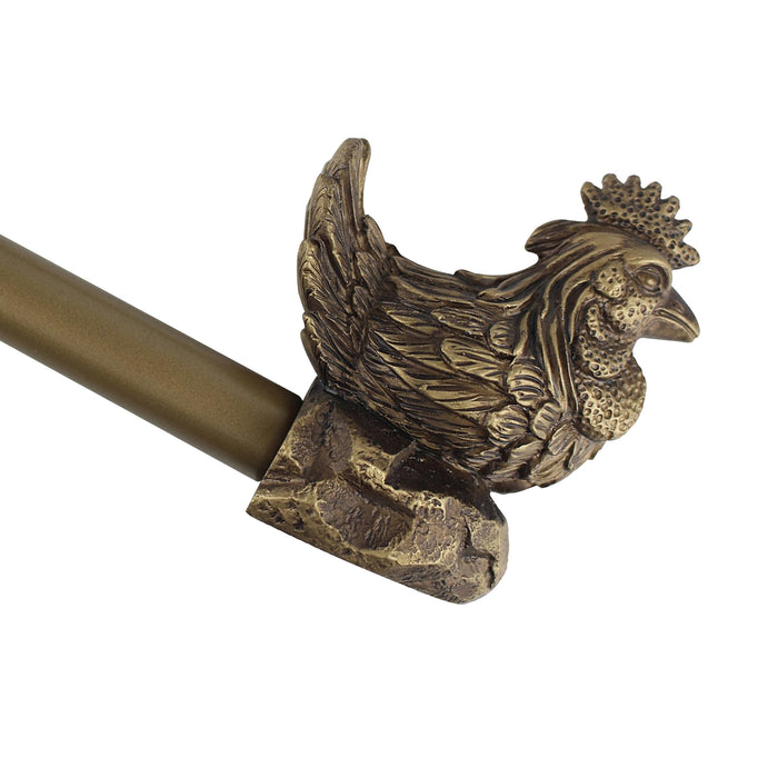 Urbanest 3-4-inch Rooster Adjustable Curtain Rod