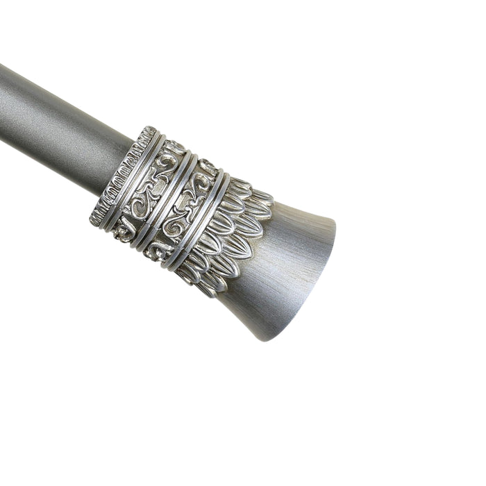Urbanest 1-inch Diameter Tribale Adjustable Single Drapery Curtain Rod