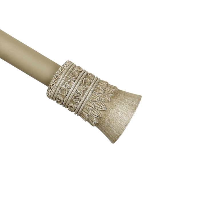 Urbanest 1-inch Diameter Tribale Adjustable Single Drapery Curtain Rod