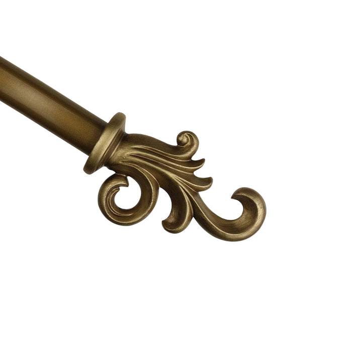 Urbanest 1-inch Diameter Coda Adjustable Single Drapery Curtain Rod
