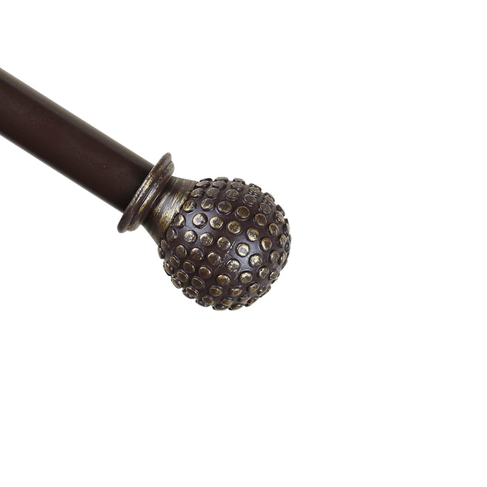 Urbanest 1-inch Diameter Tola Adjustable Single Drapery Curtain Rod