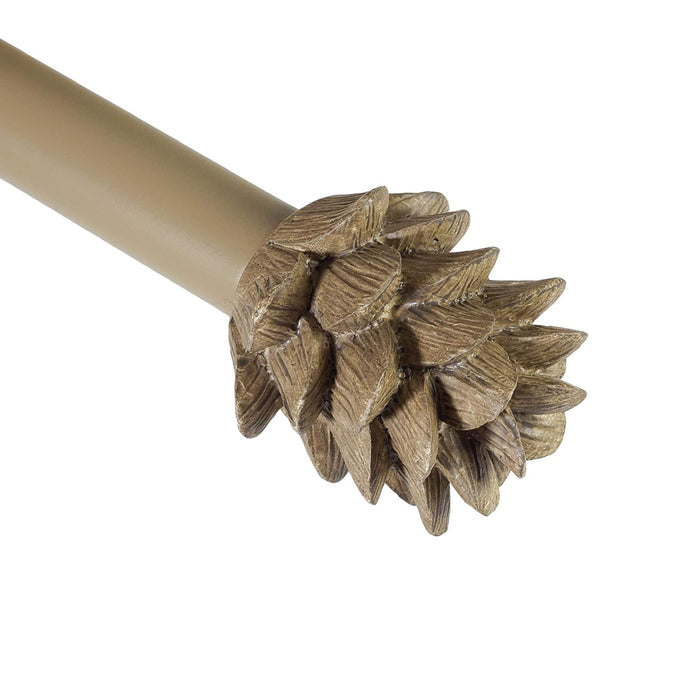 Pinecone Adjustable Drapery Curtain Rod