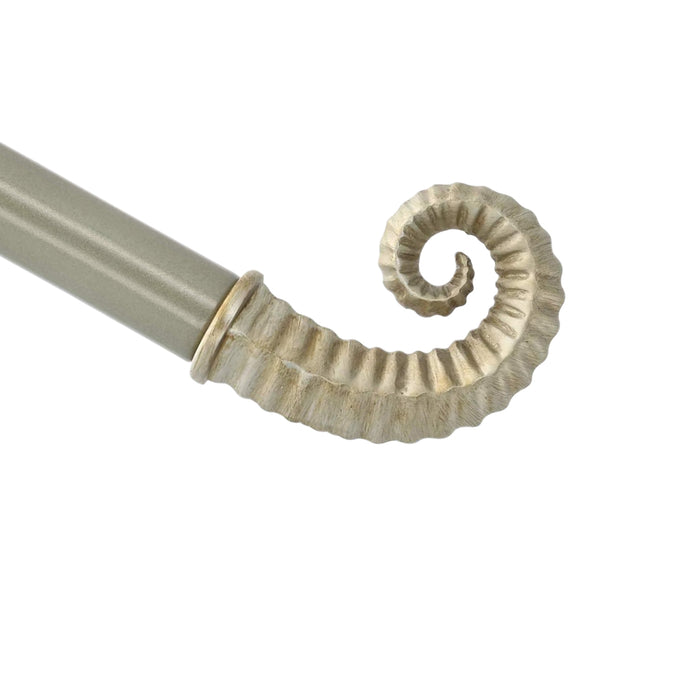 Urbanest Horn 1-inch Diameter Adjustable Curtain Rod