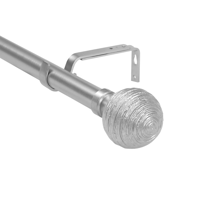 Urbanest 1-inch Diameter Favo Adjustable Single Drapery Curtain Rod
