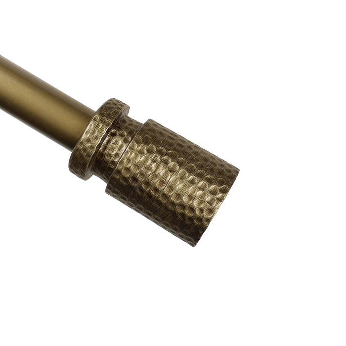 Urbanest 1-inch Fossetta Adjustable Single Drapery Curtain Rod - 6 Finishes