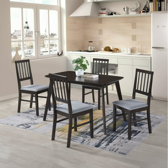 Urbanest Modern Dining Table 48 Inch Kitchen Table with Solid Wood Leg Finish Dinner Table Dining Room Home Furniture