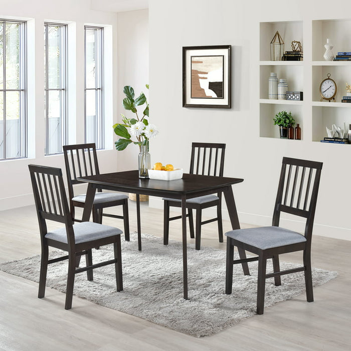 Urbanest Modern Dining Table 48 Inch Kitchen Table with Solid Wood Leg Finish Dinner Table Dining Room Home Furniture