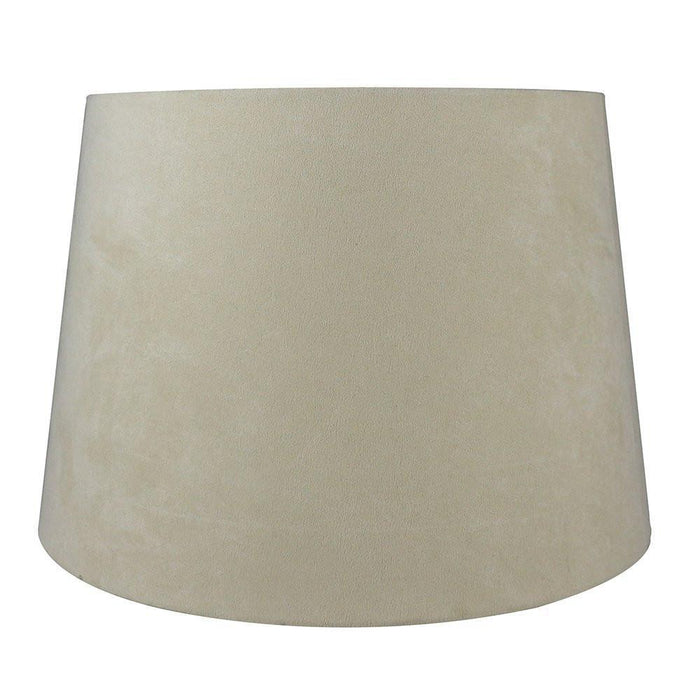 Suede Drum 12" Lampshade