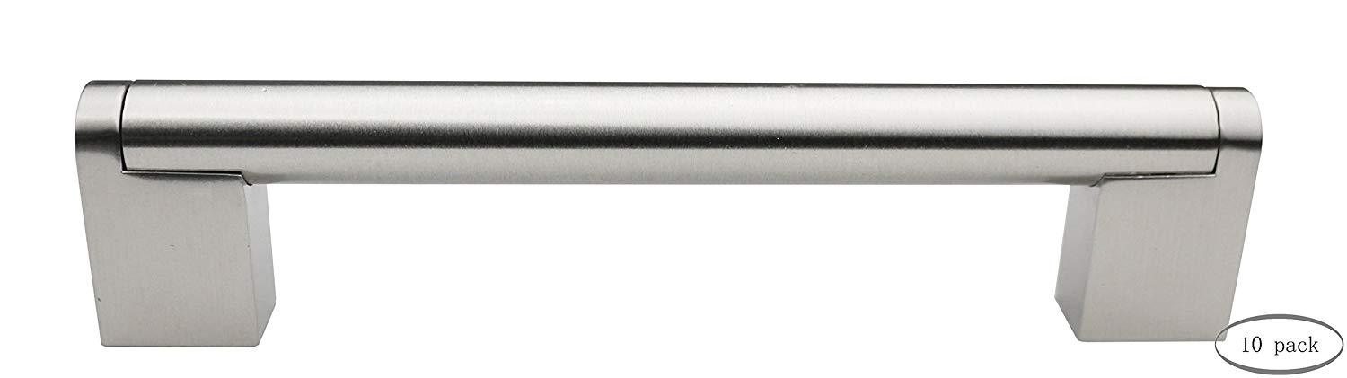 Urbanest Set of 10 Cabinet Pulls, Brushed Satin Nickel