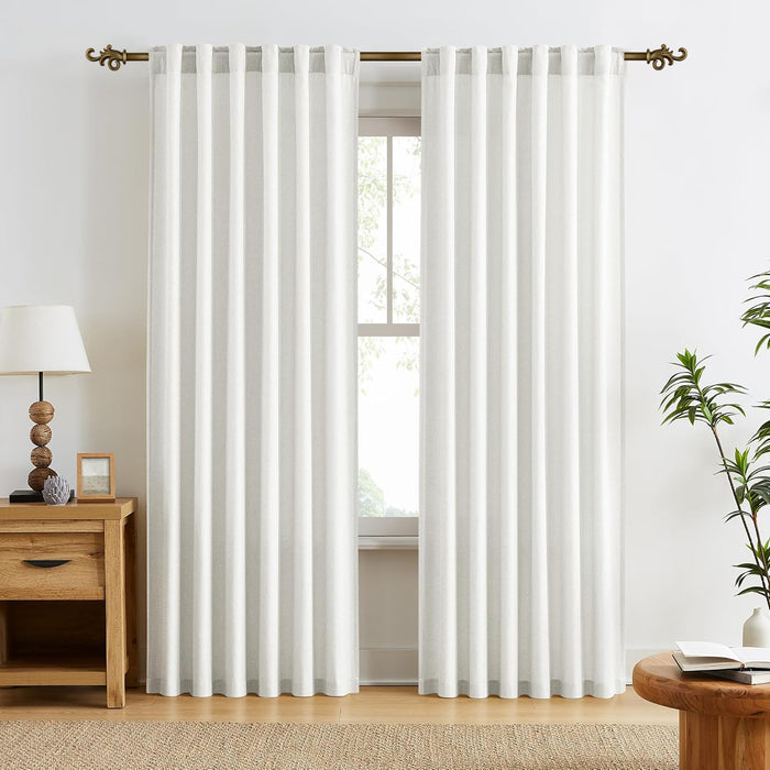 Urbanest 1-inch Diameter Coda Adjustable Single Drapery Curtain Rod