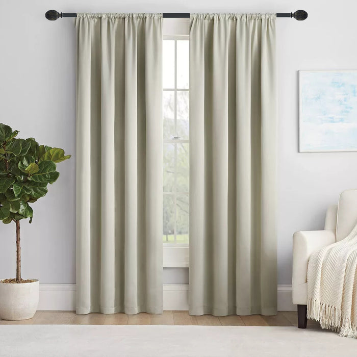Urbanest Lato 1-inch Diameter Adjustable Curtain Rod