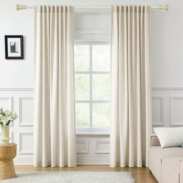 Urbanest 1-inch Diameter Chilton Adjustable Single Drapery Curtain Rod