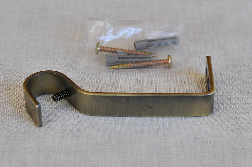 Non-adjustable Bracket for 3/4" and 5/8" Curtain Drapery Rod