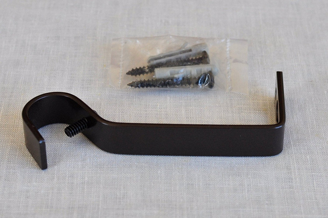 Non-adjustable Bracket for 3/4" and 5/8" Curtain Drapery Rod