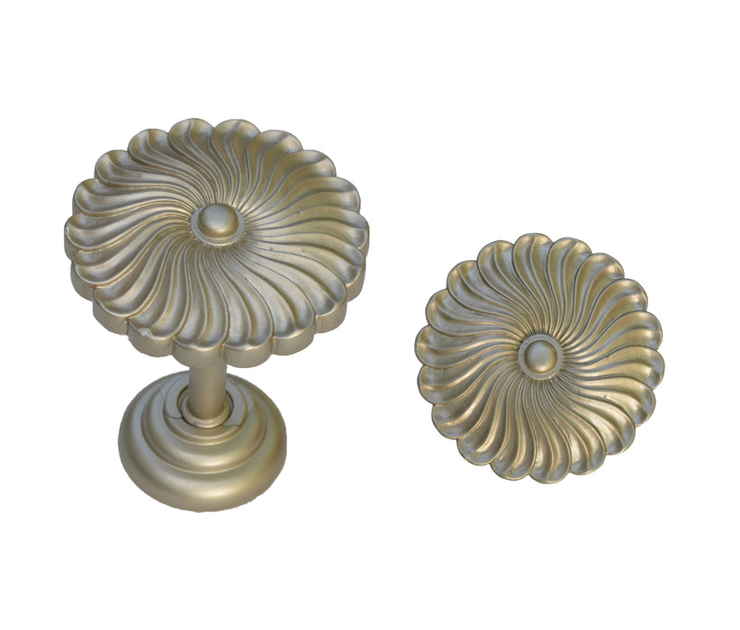 Sierra Drapery Medallion Holdback - 10 Finishes