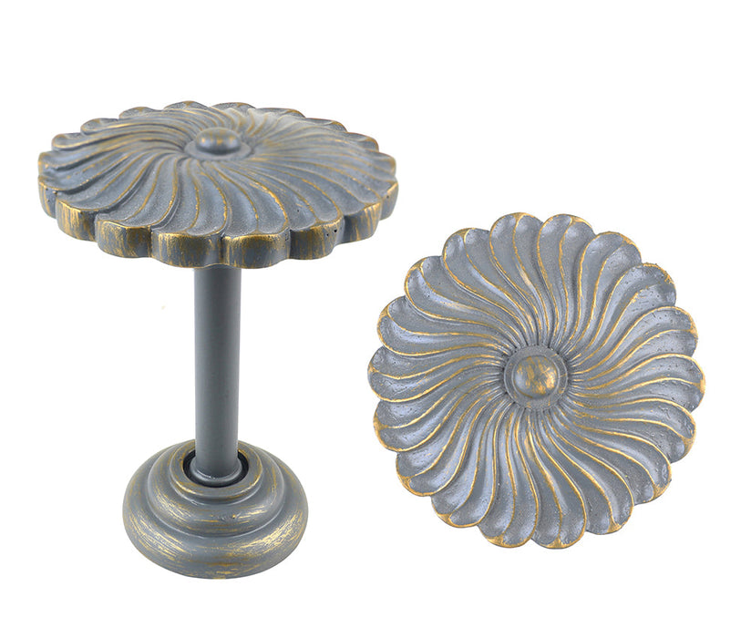 Sierra Drapery Medallion Holdback - 10 Finishes