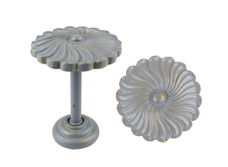 Sierra Drapery Medallion Holdback - 10 Finishes