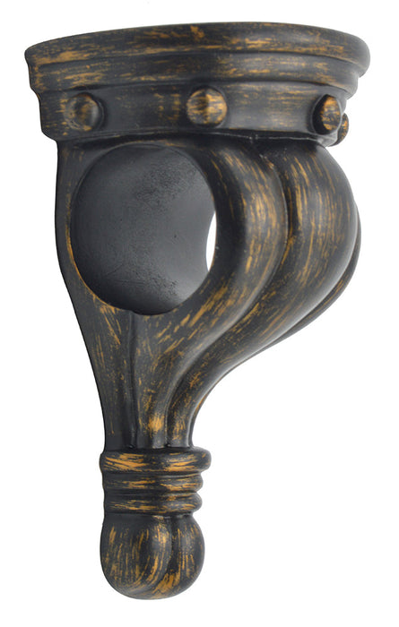 Rigaud Drapery Sconce, 1 3/4-inch Diameter