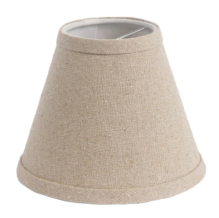 Linen 6-inch Chandelier Lamp Shade - 9 Colors