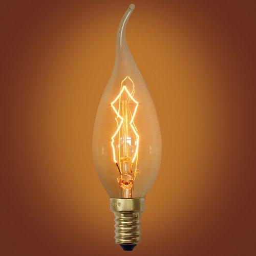 E12 Spiral Loop 40 Watt Edison Vintage Light Bulb