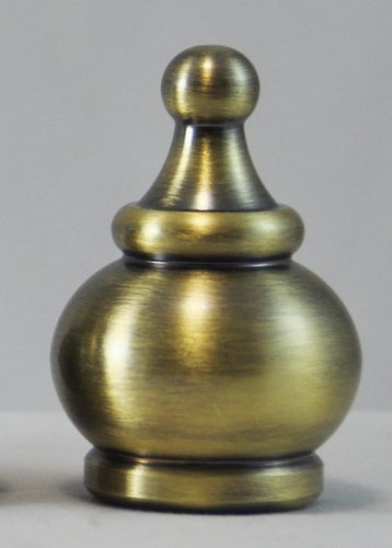 Crown Lamp Finial For Lamp Shades - 5 Finishes