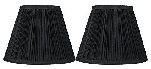 Mushroom Pleated Softback Lamp Shade, Faux Silk, 5-inch by 9 Mushroom Pleated Softback Lamp Shade, Faux Silk, 5-inch by 9
