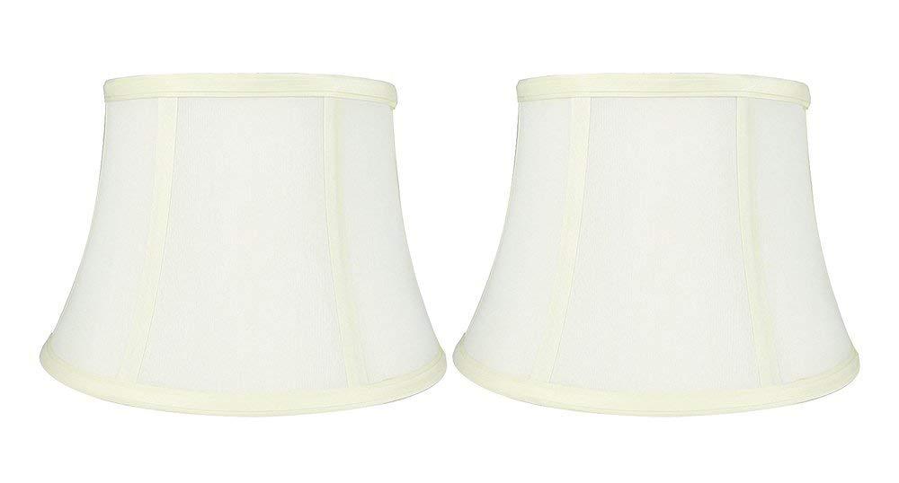 Faux Silk 10-inch Bell Lamp Shade - 5 Colors