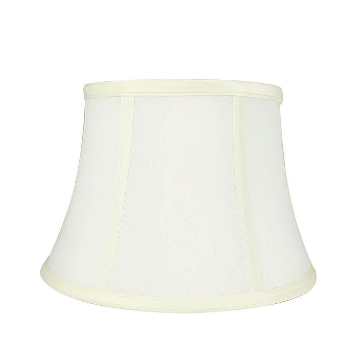 Faux Silk 10-inch Bell Lamp Shade - 5 Colors