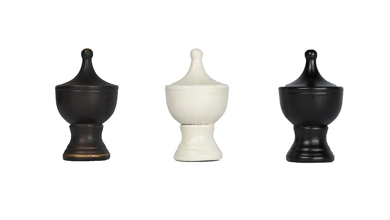 Urn Lamp Finial - 4 Finishes