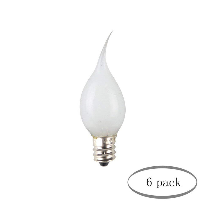 Urbanest Silicone Decorative Mini Torpedo Light Bulbs, 3 Watt, 1-inch Diameter, 2 3/4-inch Length