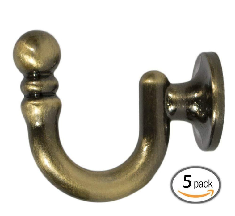 Metal Key Hook, 1 1/2-inch Long by 1 1/4-inch Tall