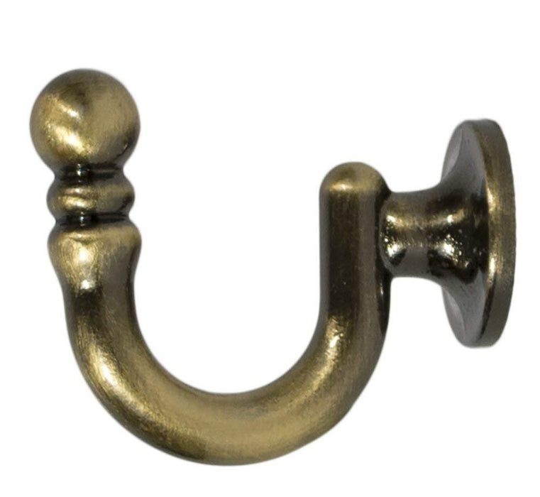 Metal Key Hook, 1 1/2-inch Long by 1 1/4-inch Tall