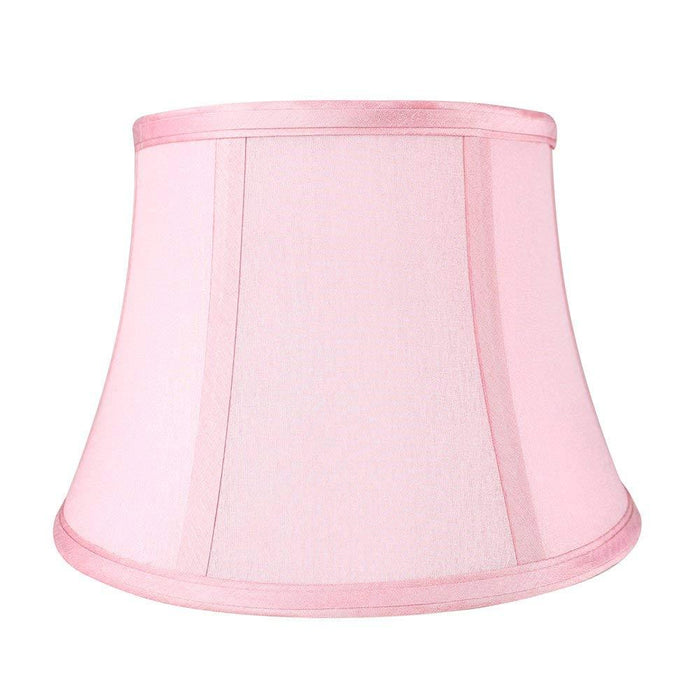 Faux Silk 10-inch Bell Lamp Shade - 5 Colors