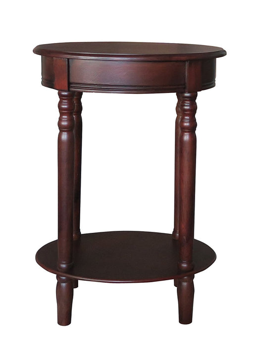Woodbury Oval Accent Table with Drawer - 6 Finishes