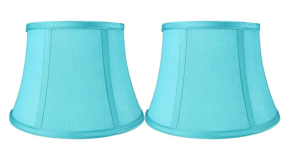 Faux Silk 10-inch Bell Lamp Shade - 5 Colors
