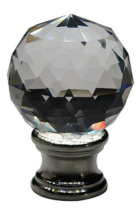 Crystal Fractal Lamp Finial