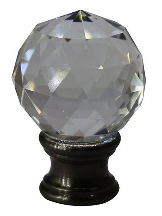 Crystal Fractal Lamp Finial